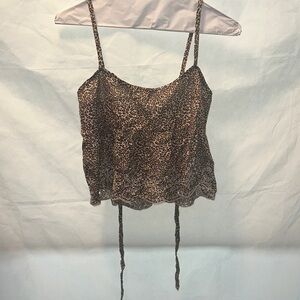 Leopard Print Women's Top